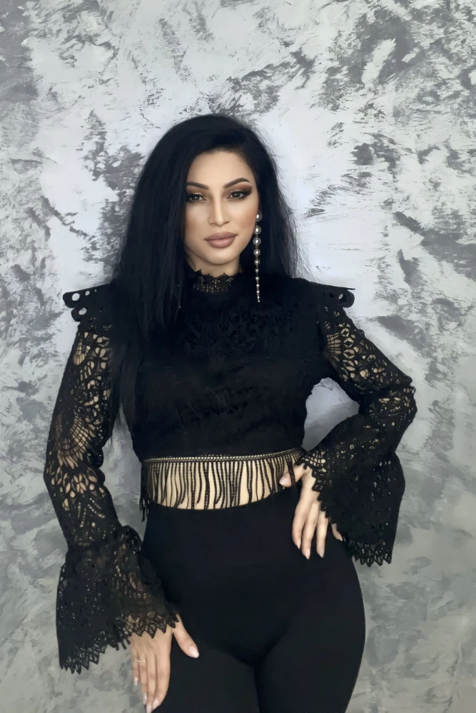 Bluza Dama A68232 Negru Kikiriki