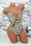 Costum de Baie Dama intreg Y12 Leopard » MeiMei.Ro