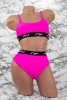 Costum de Baie Dama 3 Piese F53 Fucsia Meina