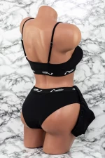 Costum de Baie Dama 3 Piese F53 Negru Meina