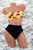 Costum de Baie Dama 3 Piese F65 Galben Meina