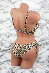 Costum de Baie Dama 2 Piese F66 Leopard Meina