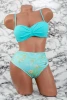 Costum de Baie Dama 3 Piese F83-1 Turcoaz Meina