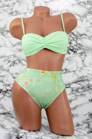 Costum de Baie Dama 3 Piese F83-1 Verde Meina