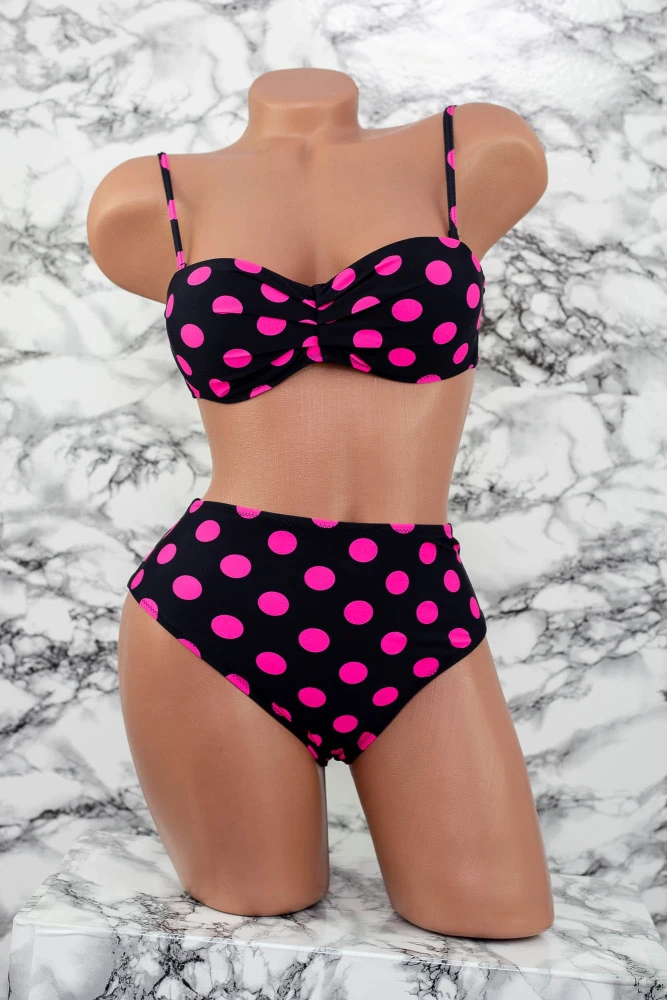 Costum de Baie Dama 3 Piese F60-1 Negru Meina