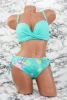 Costum de Baie Dama 2 Piese L16-1 Turcoaz Meina