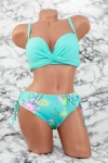 Costum de Baie Dama 2 Piese L16-1 Turcoaz Meina