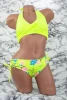 Costum de Baie Dama 2 Piese L28-1 Verde Neon Meina