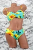 Costum de Baie Dama 2 Piese L19-1 Turcoaz Meina