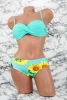 Costum de Baie Dama 2 Piese L19-2 Turcoaz Meina