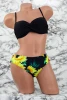 Costum de Baie Dama 2 Piese L19-2 Negru Meina