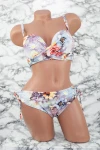 Costum de Baie Dama 2 Piese L06-2 Gri Meina