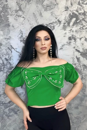 Bluza Dama 9207 Verde Kikiriki