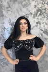 Bluza Dama 9207 Negru Kikiriki