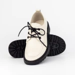 Pantofi Casual Dama 2211G01 Crem » MeiMei.Ro