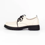 Pantofi Casual Dama 2211G01 Crem » MeiMei.Ro