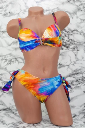 Costum de Baie Dama 2 Piese H01-1 Multicolor » MeiMei.Ro