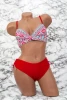 Costum de Baie Dama 2 Piese H21 Rosu Meina