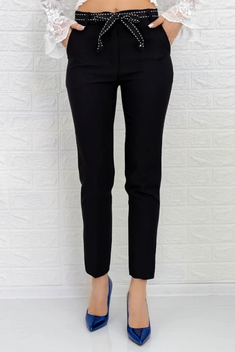 Pantaloni Dama 2291 Negru » MeiMei.Ro