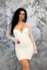 Rochie Dama 858059 Alb Kikiriki