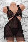 Lenjerie intima sexy tip rochie J-92 » MeiMei.Ro