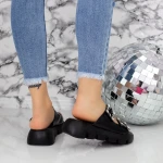 Papuci Dama 2WS10 Negru » MeiMei.Ro