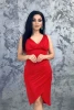 Rochie Dama 75820 Rosu Kikiriki