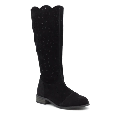 Cizme Dama QZL182 Black Mei