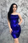 Rochie Dama 32955 Albastru » MeiMei.Ro