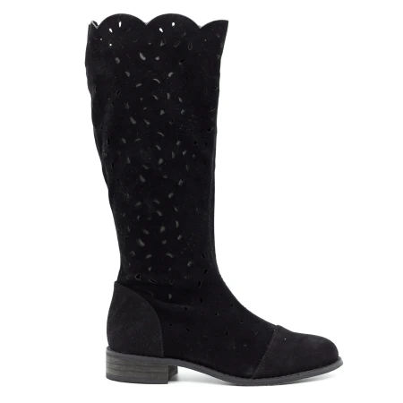 Cizme Dama QZL182 Black Mei