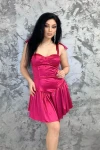 Rochie Dama 10564 Fucsia » MeiMei.Ro