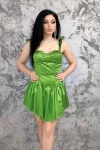 Rochie Dama 10564 Verde deschis » MeiMei.Ro