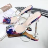 Papuci Dama cu Toc subtire 2XKK65 Multicolor Mei