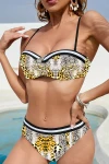 Costum de Baie Dama 2 Piese SD-1112 Snake-Gri » MeiMei.Ro