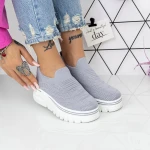 Pantofi Sport Dama  2W1 Gri » MeiMei.Ro