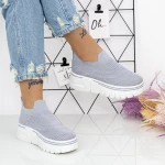 Pantofi Sport Dama  2W1 Gri » MeiMei.Ro