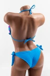 Costum de Baie Dama 2 Piese F62 Albastru » MeiMei.Ro