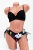 Costum de Baie Dama 2 Piese H08-2 Negru Meina