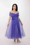 Rochie Dama RM3079 Mov » MeiMei.Ro