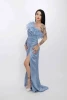 Rochie Dama R5016 Albastru Kikiriki