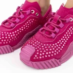 Pantofi Sport Dama 3WL9 Visiniu » MeiMei.Ro