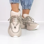 Pantofi Sport Dama cu Platforma M8 Maro » MeiMei.Ro