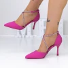 Pantofi Stiletto 3XKK15 Fucsia Mei