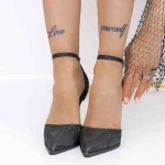 Pantofi Stiletto 3DC30 Negru » MeiMei.Ro