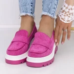 Pantofi Casual Dama 3LE20 Roz » MeiMei.Ro