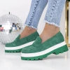 Pantofi Casual Dama 3LE20 Verde Mei