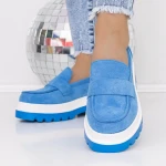 Pantofi Casual Dama 3LE20 Albastru » MeiMei.Ro