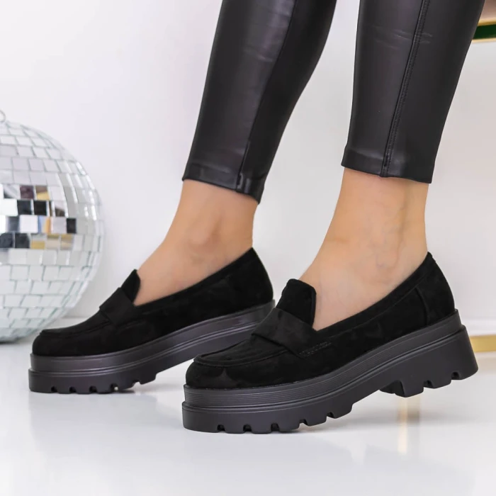 Pantofi Casual Dama 3LE20 Negru » MeiMei.Ro