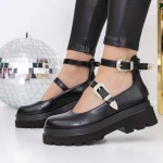 Pantofi Casual Dama 3LE22 Negru » MeiMei.Ro