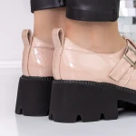 Pantofi Casual Dama 3LE21 Bej » MeiMei.Ro